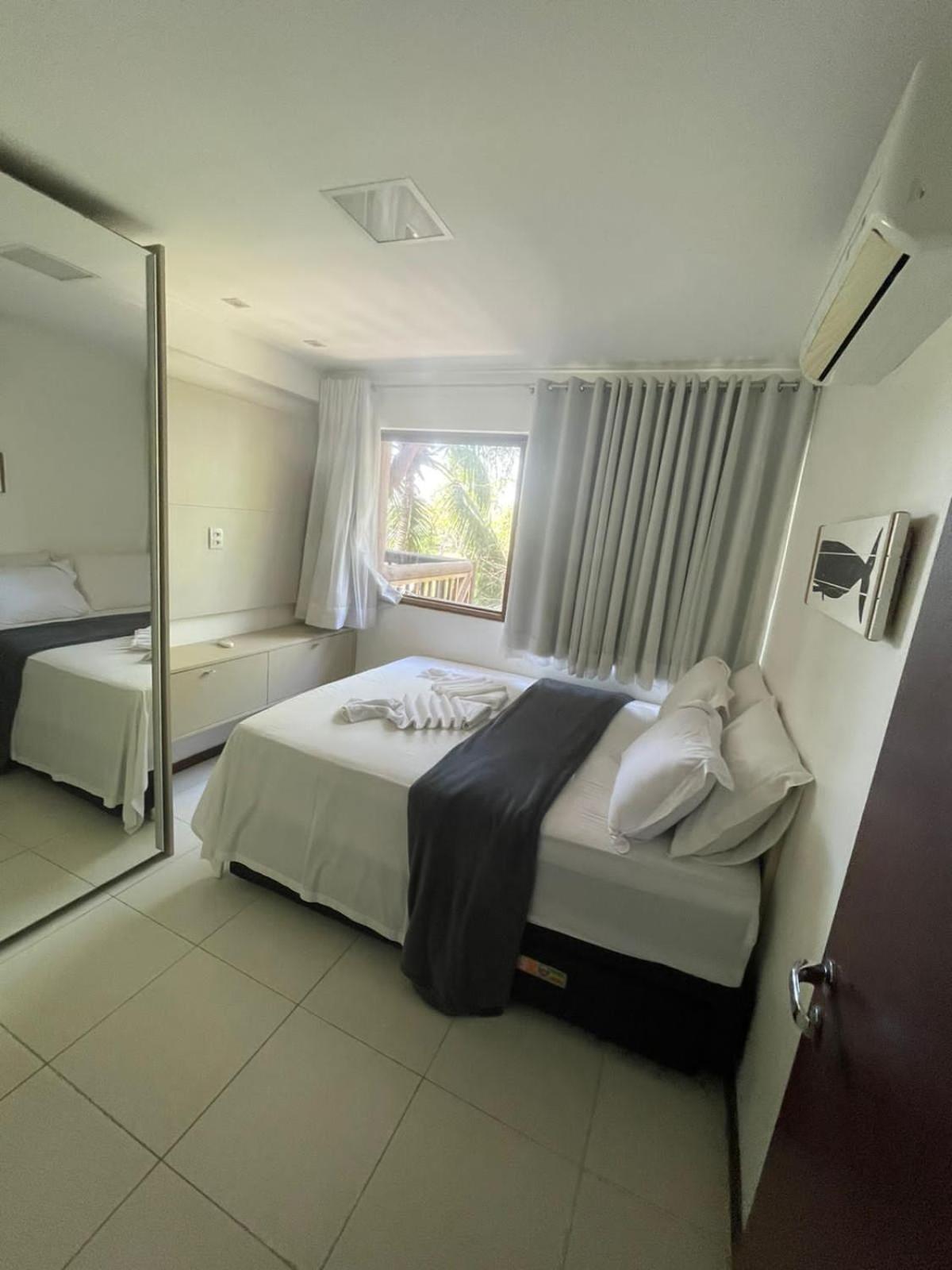 Barra Bali - Apartamento pé na areia na Barra de São Miguel Esterno foto